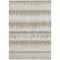 Homeroots 10' X 14' Ivory Gray And Beige Striped Washable Indoor Outdoor Area Rug 598363 - alternate 2