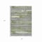 Homeroots 8' X 10' Olive Green Ivory And Blue Striped Washable Indoor Outdoor Area Rug 616673 - alternate 2