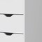 Homeroots 18" White Five Drawer Dresser 518027 - alternate 2