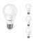 Bulbrite 11 W Dimmable Frost A19 LED Light Bulbs with Medium (E26) Base, 3000K Soft White Light, 11, 4PK 862729 - alternate 1