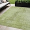 Homeroots 5' X 8' Sage And Green Abstract Washable Indoor Outdoor Area Rug 587297 - alternate 1