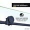 Anzzi 48 in. by 76 in. Frameless Sliding Shower Door in Gunmetal w/ Clear Tempered Glass & Tsunami Guard SD-AZ13-01GB - alternate 3