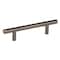 Amerock Bar Pulls 3-3/4 inch 96mm Center-to-Center Gunmetal Cabinet Pull 2000825 - alternate 1