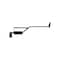 K&M Mfg Monitor Bracket Kit for John Deere 7000-7010 Series Tractors Power Quad Range Transmission 3193 - alternate 1