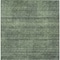 Homeroots 9' X 12' Olive Green And Gray Striped Washable Indoor Outdoor Area Rug 588110 - alternate 2