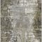Homeroots 3' X 5' Taupe Brown And Gray Abstract Washable Indoor Outdoor Area Rug 582932 - alternate 2