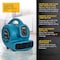 Xpower CentrifugalBlower, Blue, 12-1/4inH P-80A-Blue - alternate 2