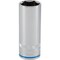Channellock 1/2'' Drive 22 mm 6-Point Deep Metric Socket 351354 - alternate 1