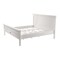 Homeroots Classic White Panel King Size Bed 397614 - alternate 2