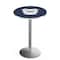 Holland Bar Stool Co 36" Stainless Steel Butler University Pub Table, 36" dia. Top L214S3636Butler - alternate 1