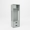 Pucel Athletic Gear Locker, 24 in W x 72 in H x 18 in D, 2 Drawers, Top Cabinet, Gray GL-2472-18-DR2-T - alternate 1