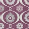 Homeroots 5' X 8' Eggplant Ivory And Gray Medallion Washable Indoor Outdoor Area Rug 589603 - alternate 2
