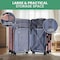 Simple Deluxe 20 Inch Hardside Carry On Luggage, Suitcase with Double Spinner Wheels and TSA Lock, Hard Shell Sui 3A88APLUGG20ABSPNK - alternate 2