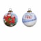 Homeroots Snowman Family Bless Our Family Wordings Hand Painted Mouth Blown Glass Ornament 477557 - alternate 2