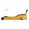 Performance Tool 3-1/2 Ton Low Profile Floor Jack, Double Pump, Lift Range 3-5/8 to 20.5 in. W1645 - alternate 2