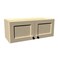 Rigel Cabinetry Kitchen Wall Cabinet, 30 in W x 12 in H, 2-Door, Raw Maple, Solid Wood RTA - 806208 - alternate 1