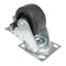 Vestil Rubber Swivel With Total Brake Caster 4 In. Diameter x 2 In. Width 396 Lb. Capacity Black CST-VE-4X2MR-SWTB - alternate 2