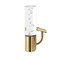 Jonathan Y Bolha 10.75" 2-Light Minimalist Modern Bubble Acrylic/Iron Integrated LED Vanity Light, Brass Gold JYL7223B - alternate 2