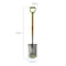Ames Garden Spade, Tempered Steel, Comfort Step, Hardwood Handle, D-Grip 2593800 - alternate 3
