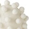 Homeroots 6" Ivory Resin Knobby Nubs Orb Tabletop Sculpture 392545 - alternate 2