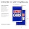 Signmission Used Cars, Vinyl Decals Only 24 Inch x 36 Inch, Vinyl Decal, 2PK DSB-2436-2PACK-Used Cars - alternate 2