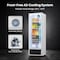 Yeego 21 in. W 11 cu. ft. Commercial Glass Door Merchandiser Display Refrigerator YG-SC-280-ZO - alternate 2