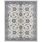 Homeroots 7' X 10' Ivory And Blue Floral Indoor Outdoor Area Rug 573049 - alternate 2