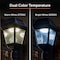 Gama Sonic Imperial III Commercial Solar Triple Post Light with Dual Color Temperature and 3 in. Fitter 97KF30 - alternate 3