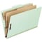 Pendaflex Pressboard Classification Folder - 8 1/2in x 11in - 2in Expansion - 6 Fastener(s) - Top Tab, 10PK 17173 - alternate 2