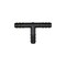 Auveco Tee Connector 1/4in x 1/4in x 1/4in, 10PK 10110 - alternate 2