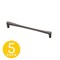 Sapphire Comet Series 7-1/2 in. 192 mm Center-to-Center Modern Matte Grey Cabinet Hardware Handle/Pull, 5PK SP-2075-192-GM-5 - alternate 1