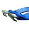 Mytee Products 4in x 30ft Ratchet Straps w/ flat hook, WLL 5,400 Trailer Tie Down - Blue RS430B - alternate 2