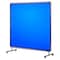 Vevor Welding Screen with Frame 6 x 6 FT Flame-Resistant Vinyl Welding Curtain XU-114 - alternate 1
