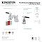 Kingston Brass Mini-Widespread Bathroom Faucet with Pop-Up Drain, Polished Chrome KB8951CKL - alternate 2