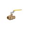Proline Series Brass 1/2-in SWT x 1/2-in SWT Ball Valve - Lead-Free 107-853NL - alternate 1
