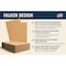 Falken Design Cardboard Corrugated Cardboard Sheet 48in x 48in x 3/16in - Double Wall, Packaging, 100PK Cardboard-3/16-4848(100x) - alternate 2