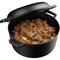 Bakkenmaster Bakken 2-in-1 5QT Cast Iron Dutch Oven with Skillet Lid, Pre-Seasoned, Oven & Campfire Safe BAKCASTDUTC - alternate 3
