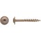 Big Timber No, 7 x 1-1/4'' Star Drive Weather Stripping Sandstone Wood Screw, 1 Lb. 1GDW7114S - alternate 2