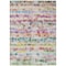 Homeroots 5' X 8' Green Ivory And Purple Striped Washable Indoor Outdoor Area Rug 589183 - alternate 2