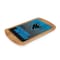 Picnic Time Family Of Brands NFL Carolina Panthers - Billboard Glass Top Serving Tray 911-01-505-054-2 - alternate 1