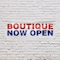 Signmission Boutique Now Open, 36 Inch x 96 Inch, Vinyl Banner B-96-30492 - alternate 2