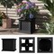 Pure Garden Rattan Style Outdoor Planter Box 14.65-Inch-Square Decorative Flower or Plant Pot 50-LG1469 - alternate 2
