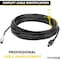 Kable Kontrol Write On Zip Tie Tags, 6in L, 40 Lbs Strength, 1-3/8in x 5/8in Flag Size, 100Pcs, Yellow, 100PK CTWO-NF-6-40-YW - alternate 2