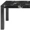 Homeroots 68" Black Wood Dining Table 654251 - alternate 2