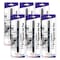 Pentel Pointliner Pen, 0.8mm, Black Pigment Ink, 6PK S20P8BPA - alternate 1