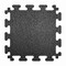 Southern Oaks 18in x 18in Black Rubber Tiles & Edges with Black Flake 49231 - alternate 1