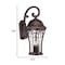 Homeroots XL Bronze Tapered Goblet Wall Light 398370 - alternate 2