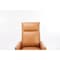 Simple Deluxe Swivel Recliner Chair, Rocker Glider Chair for Living Room, Office Faux Leather Recliner Chair, Nur 3A88CHAIR6084BRN01 - alternate 2