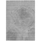 Homeroots 3' X 5' Gray Silver And Charcoal Abstract Washable Indoor Outdoor Area Rug 582794 - alternate 2