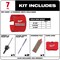 Milwaukee Tool 7 pc. BIG HAWG with Carbide Teeth Kit 49-56-9280 - alternate 4